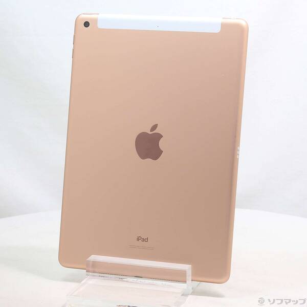 【中古】Apple(アップル) iPad 第8世代 32GB ゴールド MYMK2J／A auロック解除SIMフリー 【305-ud】