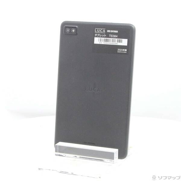 【中古】アイリスオーヤマ 〔展示品〕 LUCA 64GB ブラック TE084M4V1-B Wi-Fi 【262-ud】
