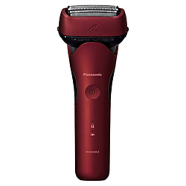 【中古】Panasonic(パナソニック) 〔展示品〕 メンズシェーバー ラムダッシュ３ 赤 ES-L340D-R ［3枚刃 ／AC100V-240V］ 【198-ud】