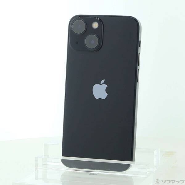 【中古】Apple(アップル) iPhone13 mini 128GB ミッドナイト MLJC3J／A SIMフリー 【262-ud】