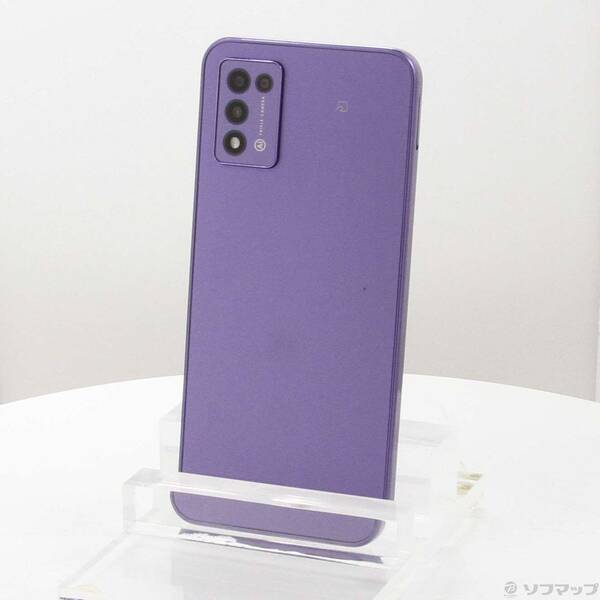 【中古】ワイ可動性 Libero 5G III 64GB パープル ZESBY1 Y!mobile SIM無償性 【295-ud】