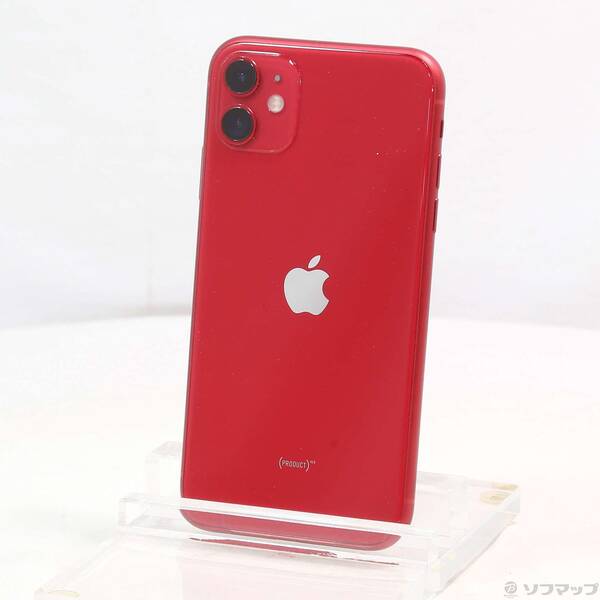 【中古】Apple(アップル) iPhone11 128GB プロダクトレッド MWM32J／A SIMフリー 【247-ud】｜ソフマップ中古専門店