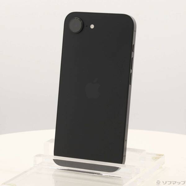 【中古】Apple(アップル) iPhone16e 128GB ブラック MD1Q4J/A SIMフリー 【305-ud】