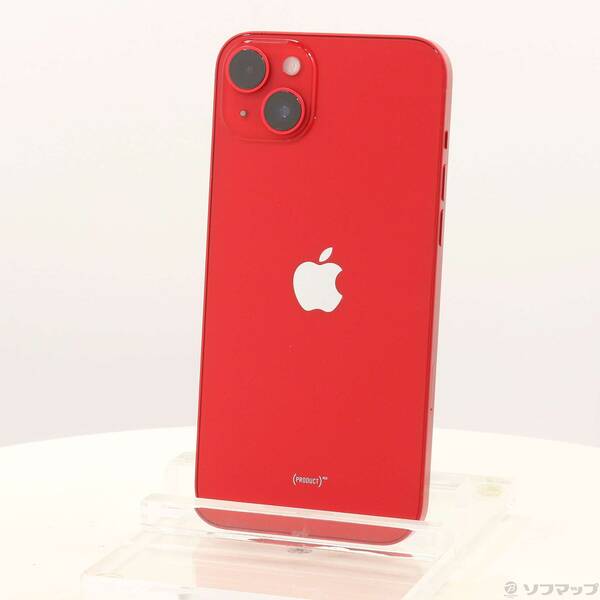 【中古】Apple(アップル) iPhone14 Plus 512GB プロダクトレッド MQ4V3J／A SIMフリー 【247-ud】