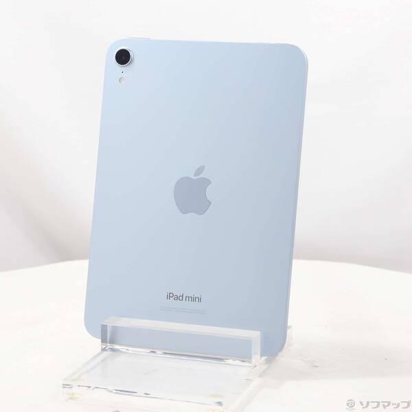 【中古】Apple(アップル) iPad mini(A17 Pro) 256GB ブルー MXNC3J／A Wi-Fi 【258-ud】