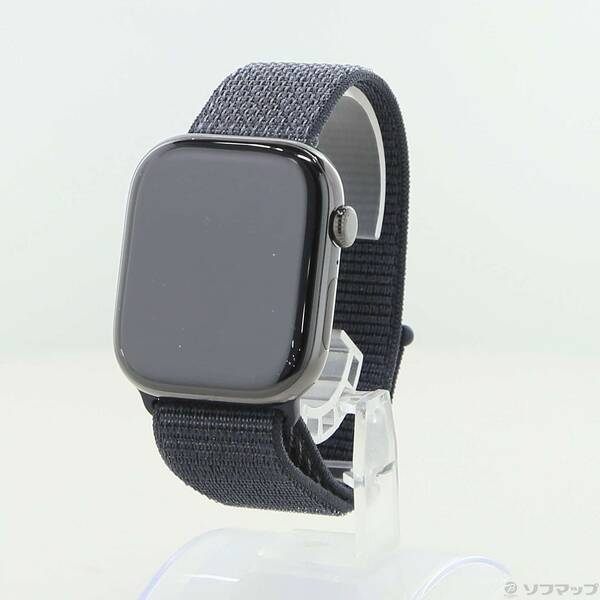 【中古】Apple(アップル) Apple Watch Series 11 GPS + Cellular 46粍 スレートチタニウムケース ダークグレイスポーツループ 【348-ud】