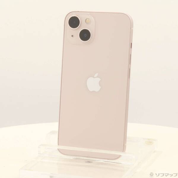 【中古】Apple(アップル) iPhone13 128GB ピンク MLNE3J／A SIMフリー 【247-ud】