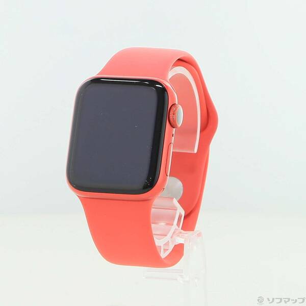 【中古】Apple(アップル) Apple Watch Series 6 GPS 40粍 (PRODUCT)RED軽銀入れもの (PRODUCT)RED運動競技ダンス楽隊 【344-ud】