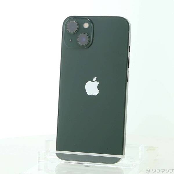 【中古】Apple(アップル) iPhone13 128GB グリーン MNGG3J／A SIMフリー 【247-ud】