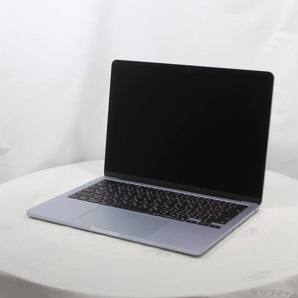 【中古】Apple(アップル) MacBook Air 13.6-inch Early-2026 MDHJ4J／A Apple M5 10コアCPU_10コアGPU 24GB SSD512GB スカイブルー 〔26.3 Tahoe〕 【258-ud】