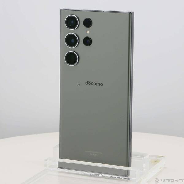 【中古】SAMSUNG(サムスン) Galaxy S23 Ultra 256GB グリーン SC-52D docomo SIMフリー 【349-ud】