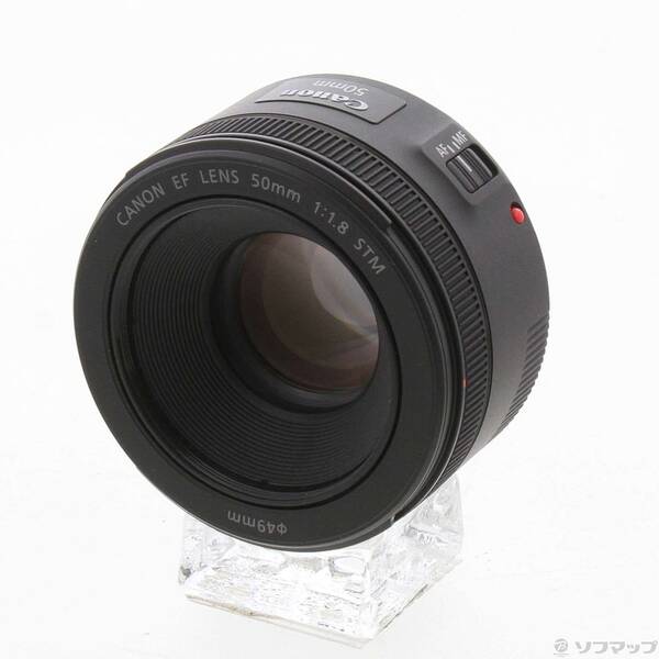 【中古】Canon(キヤノン) Canon EF 50mm F1.8 STM 【251-ud】