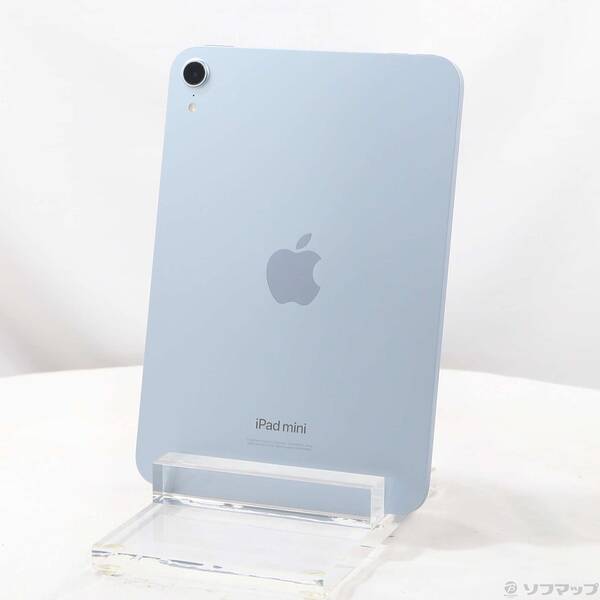 【中古】Apple(アップル) iPad mini(A17 Pro) 128GB ブルー MXN73J／A Wi-Fi 【348-ud】