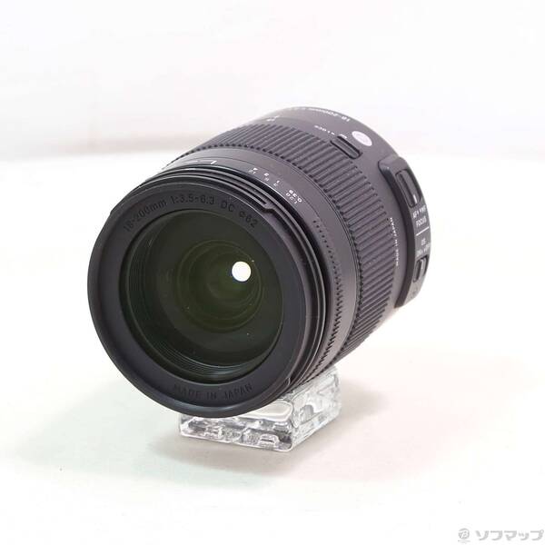 【中古】SIGMA(シグマ) SIGMA 18-200粍 F3.5-6.3 DC MACRO os HSM (Canon用) 【198-ud】