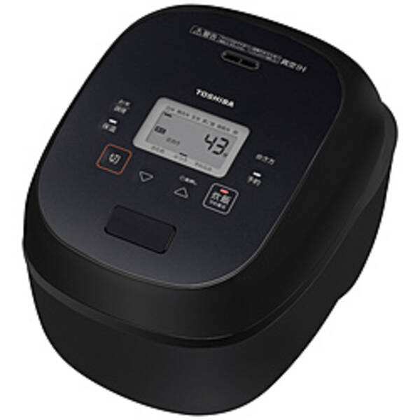 【中古】TOSHIBA(東芝) 〔展示品〕 炊飯ジャー　東芝真空IH 炎匠炊き グランブラック RC-10RWB(K) ［5.5合 ／IH］ 【276-ud】