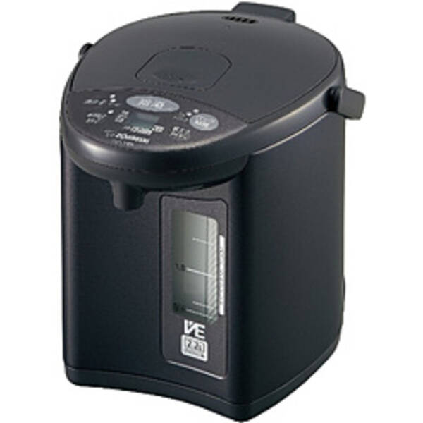 【中古】ZOJIRUSHI(象印マホービン) 〔見せびらかす品〕 明かりポット VE明かりまほうびん 優湯生 メタリックグレー CV-EV22BK-HM ［蒸汽船救い上げる役立つことつき］ 【305-ud】