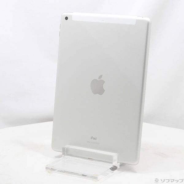 【中古】Apple(アップル) iPad 第9時人 64GB しろがね色 MK493J／A au鍵を掛ける取りけすSIM無償性 【368-ud】