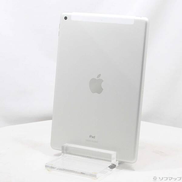 【中古】Apple(アップル) iPad 第9時人 64GB しろがね色 MK493J／A au鍵を掛ける取りけすSIM無償性 【368-ud】