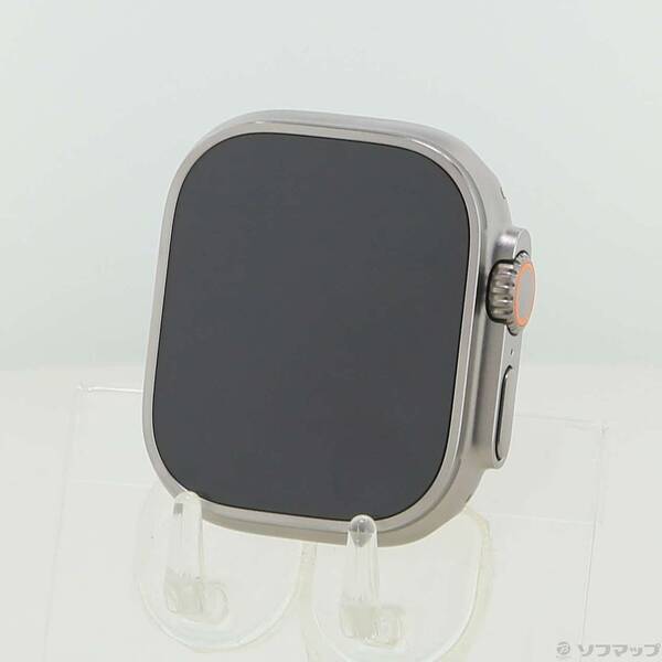 【中古】Apple(アップル) Apple Watch Ultra 3 GPS + Cellular 49粍 ナチュラルチタニウムケース 周波数帯域皆無 【352-ud】
