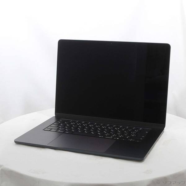 【中古】Apple(アップル) 〔展示品〕 MacBook Air 15.3-inch Early-2025 MW1L3J／A Apple M4 10コアCPU_10コアGPU 16GB SSD256GB ミッドナイト 〔15.7 Sequoia〕 【377-ud】