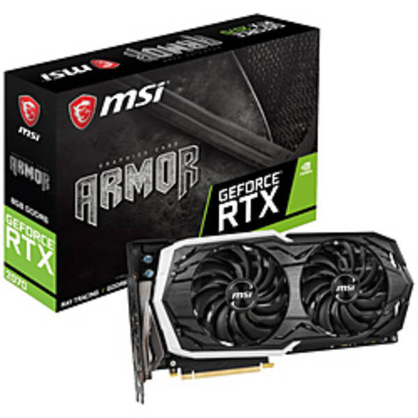 【中古】MSI(エムエスアイ) GeForce RTX 2070 ARMOR 8G 【344-ud】