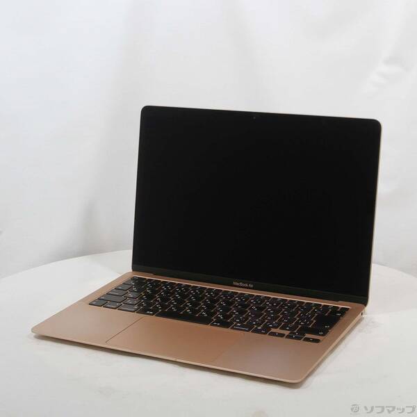 【中古】Apple(アップル) MacBook Air 13.3-inch Late-2020 MGNE3J／A Apple M1 8コアCPU_8コアGPU 16GB SSD1TB ゴールド 〔26.3 Tahoe〕 【305-ud】