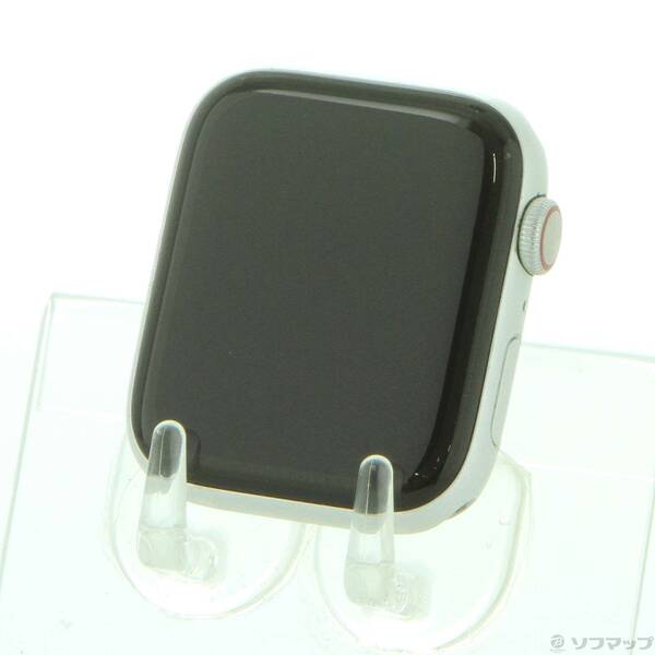 【中古】Apple(アップル) Apple Watch Series 5 GPS + Cellular 44粍 シルバーアルミニウムケース ダンス楽隊絶無 【348-ud】