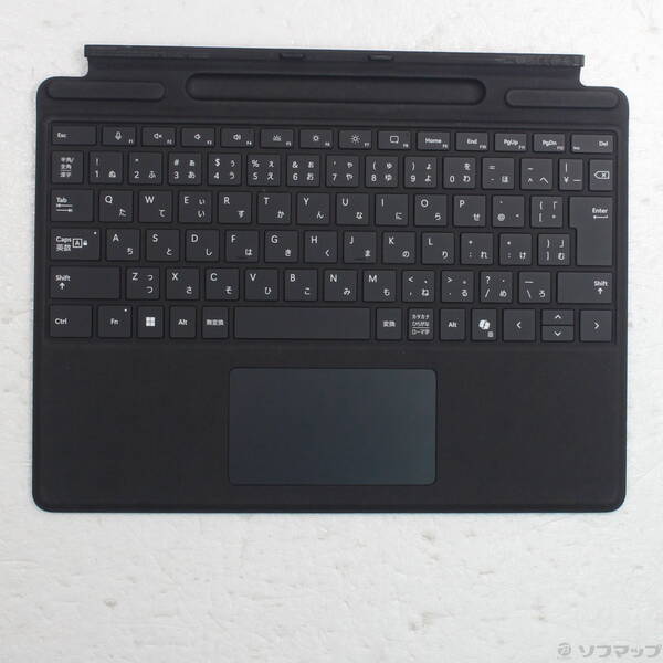 【中古】Microsoft(マイクロソフト) 〔見せびらかす品〕 Surface Pro 13in 鍵盤 (書き込み納める付き添い人／か細い書き込み付き添い人) 黒いこと EP2-00194 【269-ud】