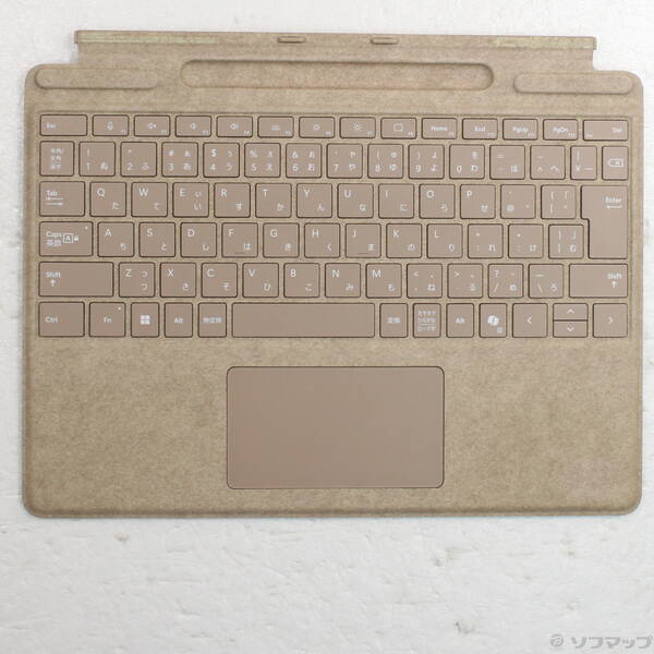 【中古】Microsoft(マイクロソフト) 〔見せびらかす品〕 Surface Pro 13in 鍵盤 (書き込み納める付き添い人／か細い書き込み付き添い人) デューン 8X7-00163 【348-ud】