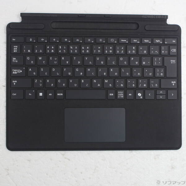 【中古】Microsoft(マイクロソフト) 〔見せびらかす品〕 Surface Pro 13in 鍵盤 (書き込み納める付き添い人／か細い書き込み付き添い人) 黒いこと EP2-00194 【344-ud】