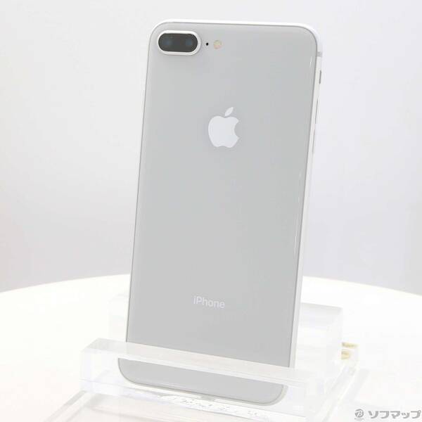 【中古】Apple(アップル) iPhone8 Plus 256GB シルバー MQ9P2J／A SoftBank 【262-ud】