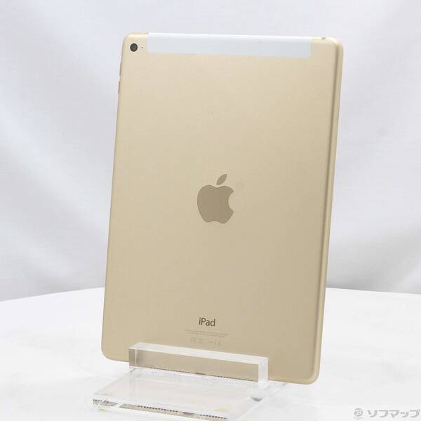 【中古】Apple(アップル) iPad Air 2 64GB ゴールド MH172J/A au 【349-ud】
