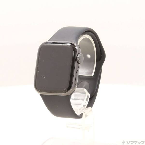 【中古】Apple(アップル) Apple Watch SE 第1世代 GPS 40mm スペースグレイアルミニウムケース ブラックスポーツバンド 【344-ud】
