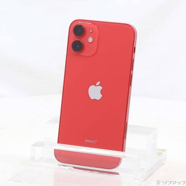 【中古】Apple(アップル) iPhone12 mini 128GB プロダクトレッド MGDN3J／A SIMフリー 【352-ud】｜ソフマップ中古専門店