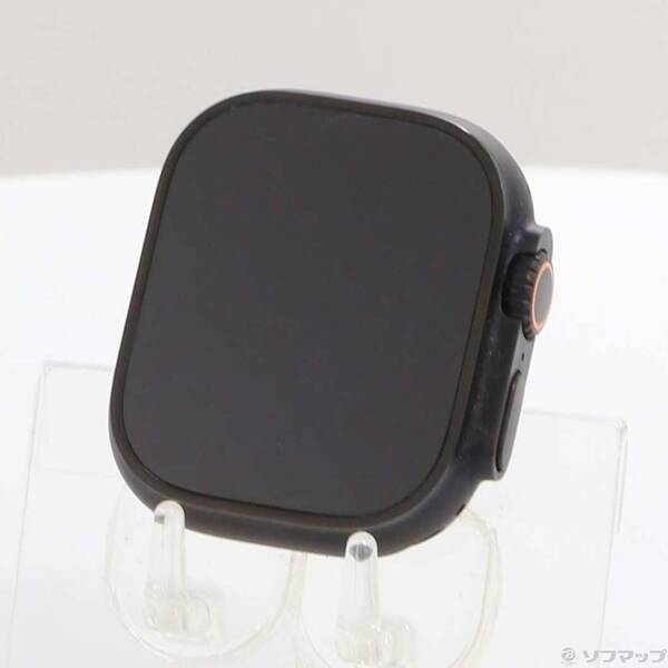 【中古】Apple(アップル) Apple Watch Ultra 2 GPS + Cellular 49粍 ブラックチタニウムケース ダンス楽隊皆無 【377-ud】