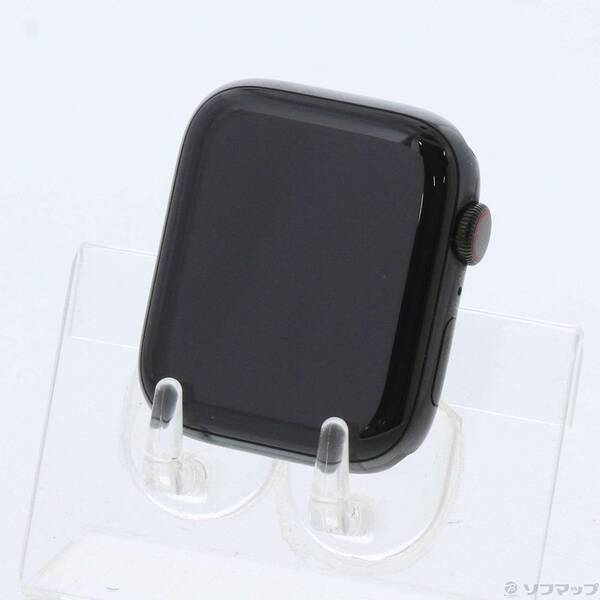 【中古】Apple(アップル) Apple Watch Series 5 GPS + Cellular 44粍 スペースブラックステンレススチールケース ダンス楽隊絶無 【262-ud】