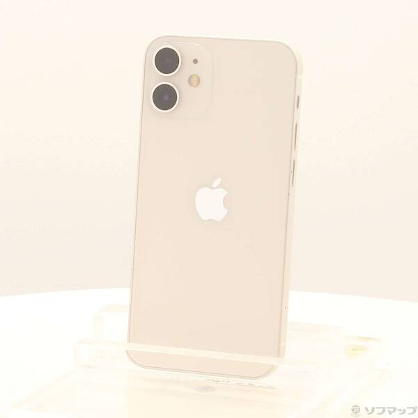 【中古】Apple(アップル) iPhone12 mini 128GB 白いこと MGDM3J／A SoftBank 【371-ud】 スマートフォン・タブレット-スマートフォン本体