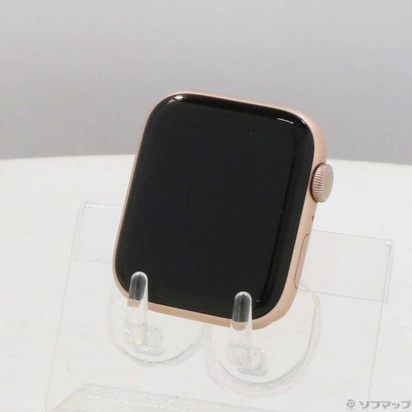 【中古】Apple(アップル) Apple Watch Series 5 GPS 44粍 ゴールドアルミニウムケース ダンス楽隊絶無 【352-ud】