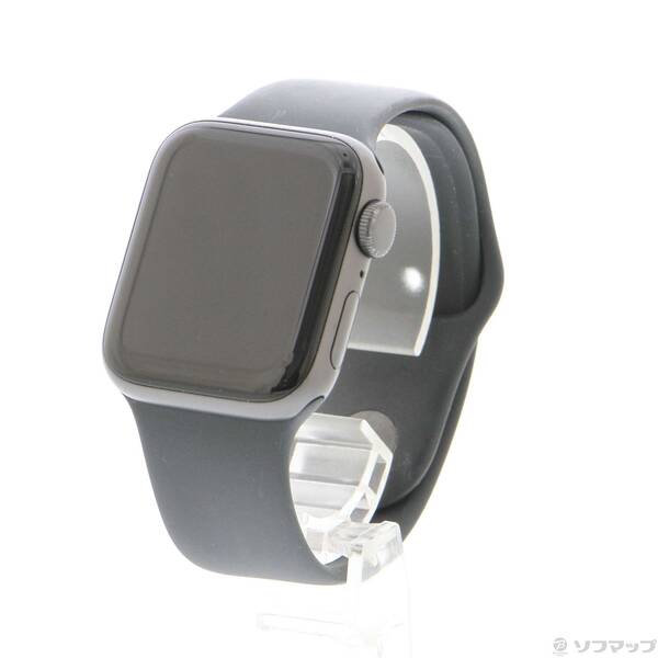 【中古】Apple(アップル) Apple Watch SE 第1時人 GPS 40粍 スペースグレイアルミニウムケース 黒いこと運動競技ダンス楽隊 【196-ud】