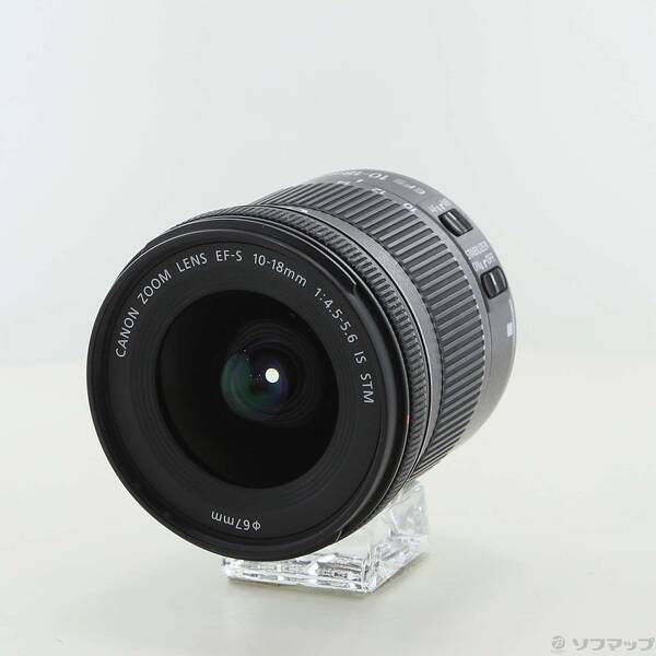 【中古】Canon(キヤノン) Canon EF-S 10-18mm F4.5-5.6 IS STM 【276-ud】