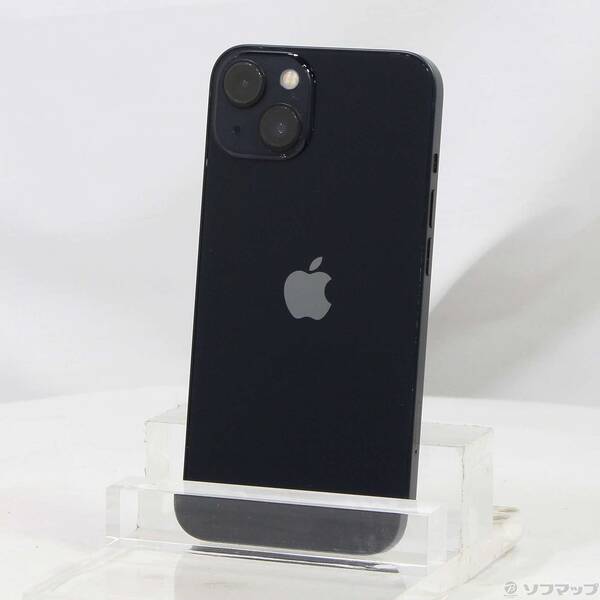 【中古】Apple(アップル) iPhone13 256GB ミッドナイト MLNH3J／A SIMフリー 【295-ud】