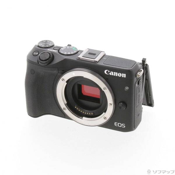 【中古】Canon(キヤノン) EOS M3 上半身 黒いこと 【198-ud】