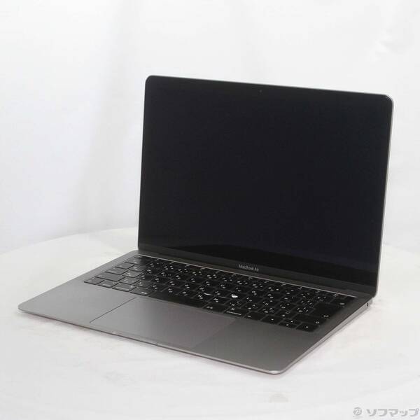 【中古】Apple(アップル) MacBook Air 13.3-inch Mid-2019 MVFJ2J／A Core_i5 1.6GHz 8GB SSD256GB あき場所薄墨色 〔10.15 Catalina〕 【377-ud】 ノートPC-パソコン・周辺機器