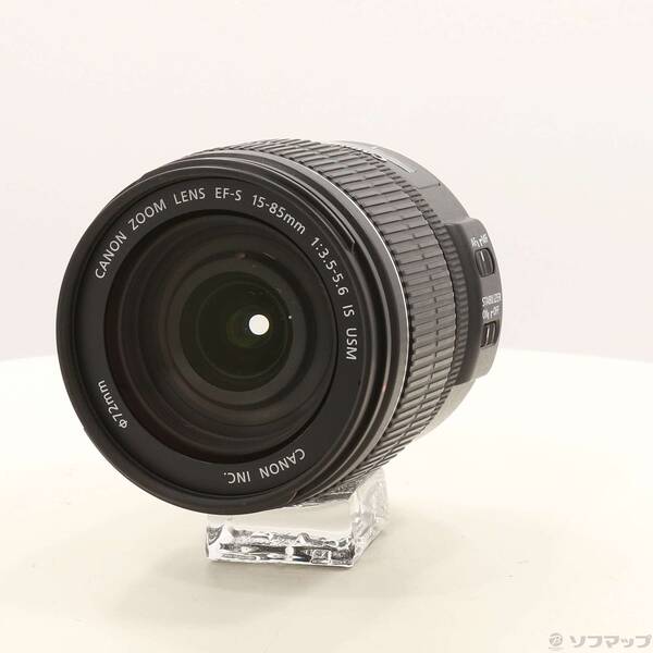 【中古】Canon(キヤノン) Canon EF-S 15-85粍 F3.5-5.6 IS USM (水晶体) 【262-ud】