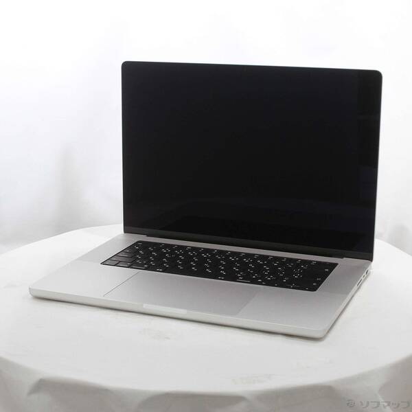 【中古】Apple(アップル) 〔展示品〕 MacBook Pro 16.2-inch Late-2024 MX2T3J／A Apple M4 Pro 14コアCPU_20コアGPU 24GB SSD512GB シルバー 〔macOS v26.3.2〕 【262-ud】