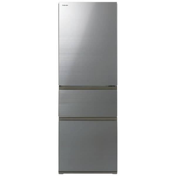【中古】TOSHIBA(東芝) 〔中古品〕 冷蔵庫 VEGETA（ベジータ）SVシリーズ アッシュグレージュ GR-Y36SV-ZH ［幅60cm ／356L ／3ドア ／右開きタイプ ／2025年］ 【198-ud】