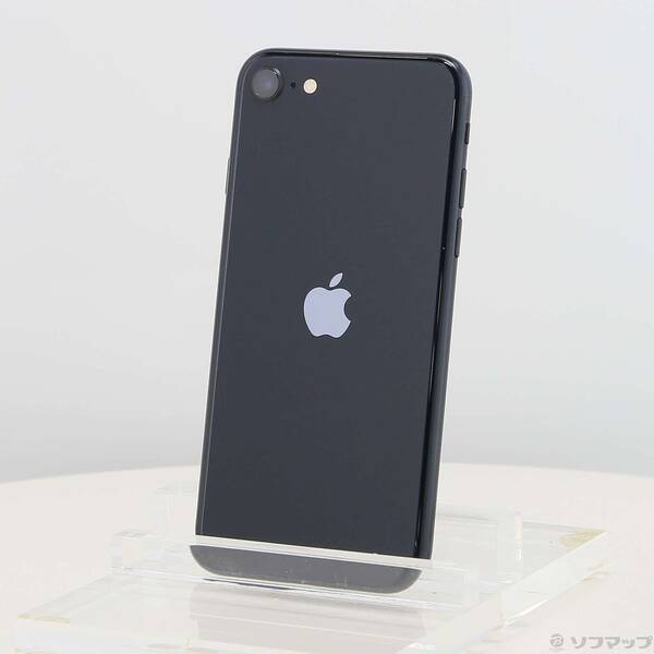 【中古】Apple(アップル) iPhone SE 第3世代 128GB ミッドナイト MMYF3J／A SIMフリー 【251-ud】