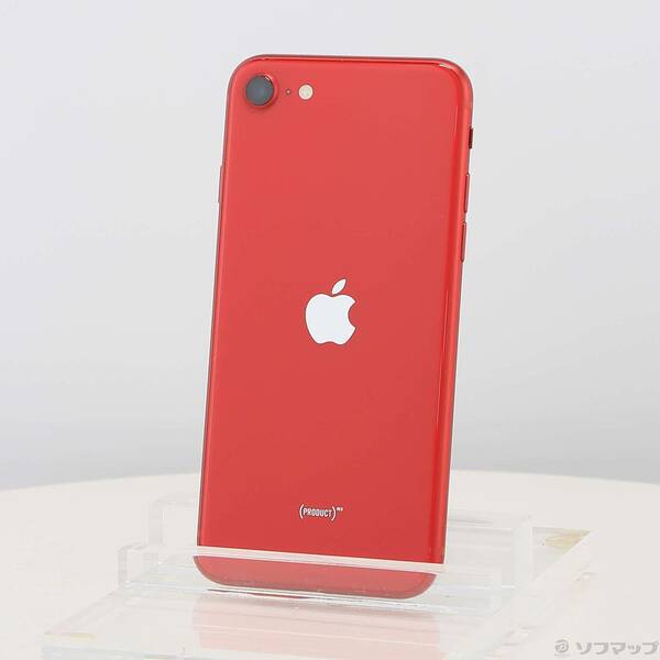 【中古】Apple(アップル) iPhone SE 第2世代 64GB プロダクトレッド MX9U2J／A SIMフリー 【276-ud】