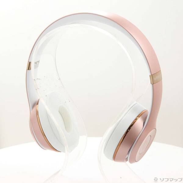 【中古】Beats by Dr. Dre Beats Solo3 Wireless ローズゴールド MX442PA／A 【377-ud】