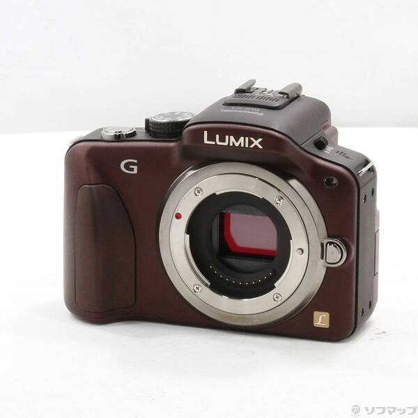 【中古】Panasonic(パナソニック) DMC-G3-T 上半身 (1600万絵素／センシュアルブラウン／SDXC) 【262-ud】